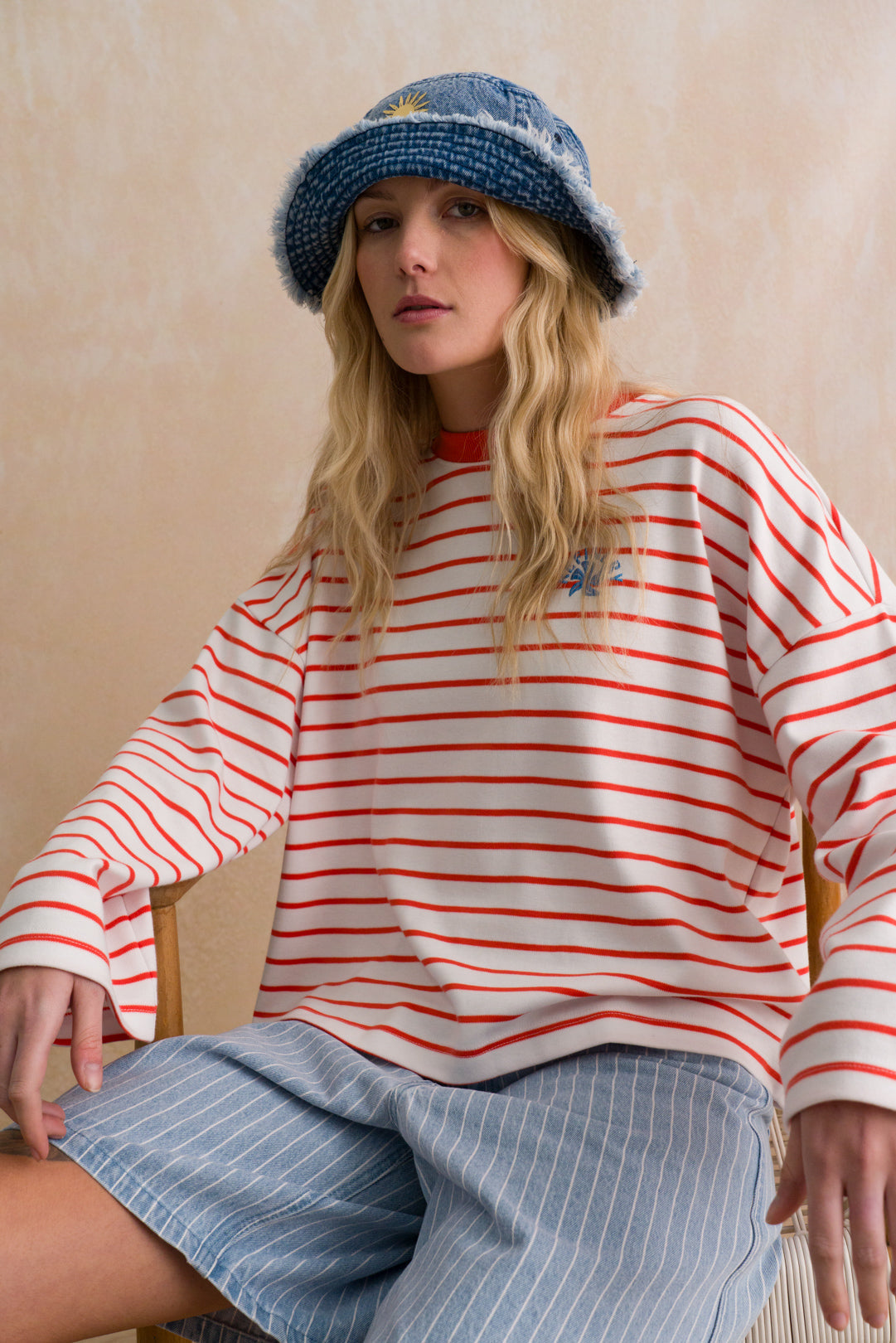 Boxy Bell Sleeve Top