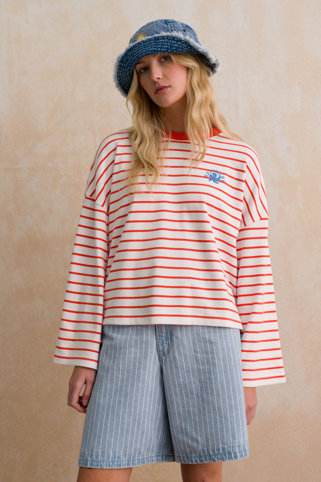 Boxy Bell Sleeve Top