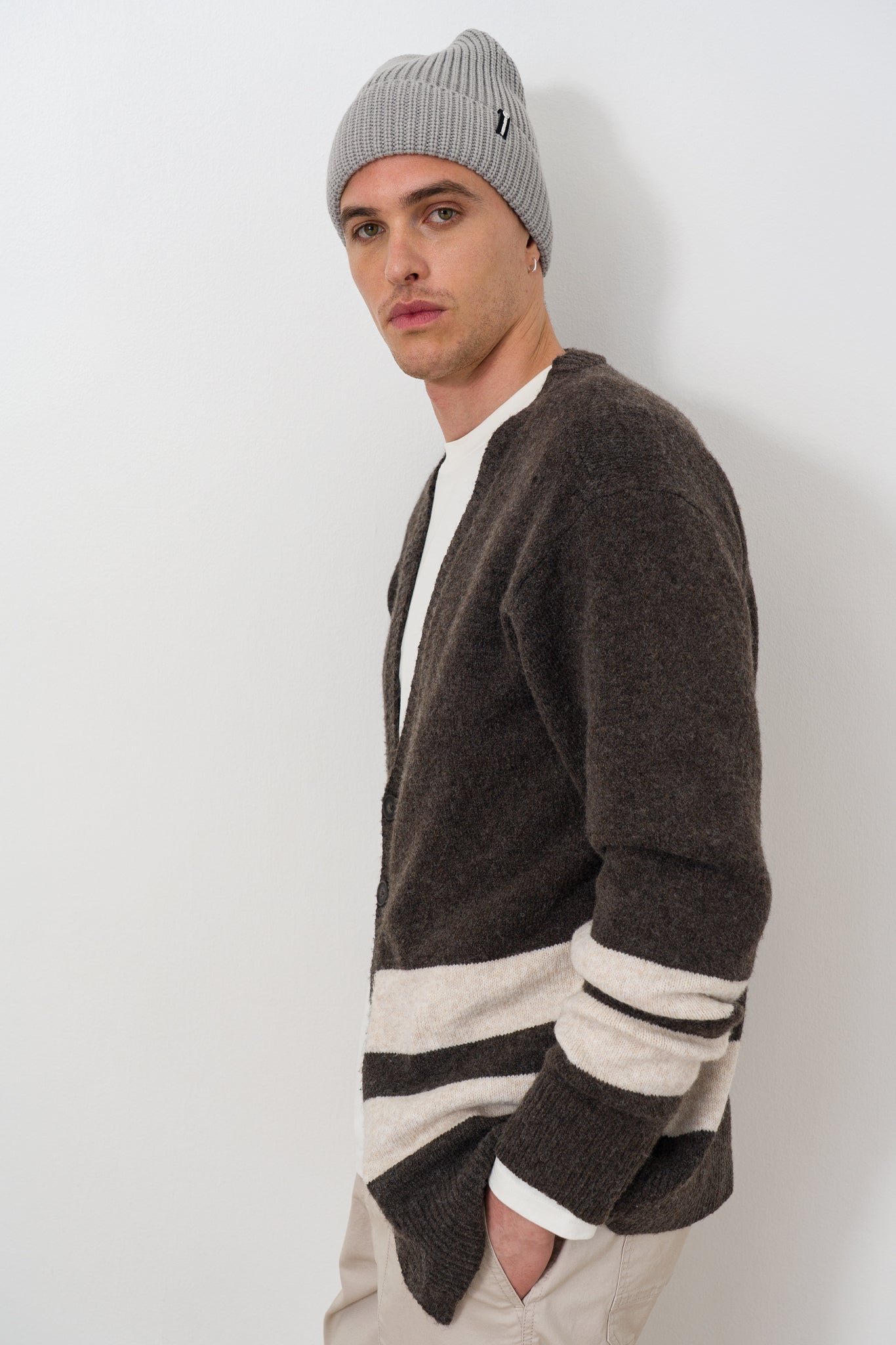 Stripe Cardigan
