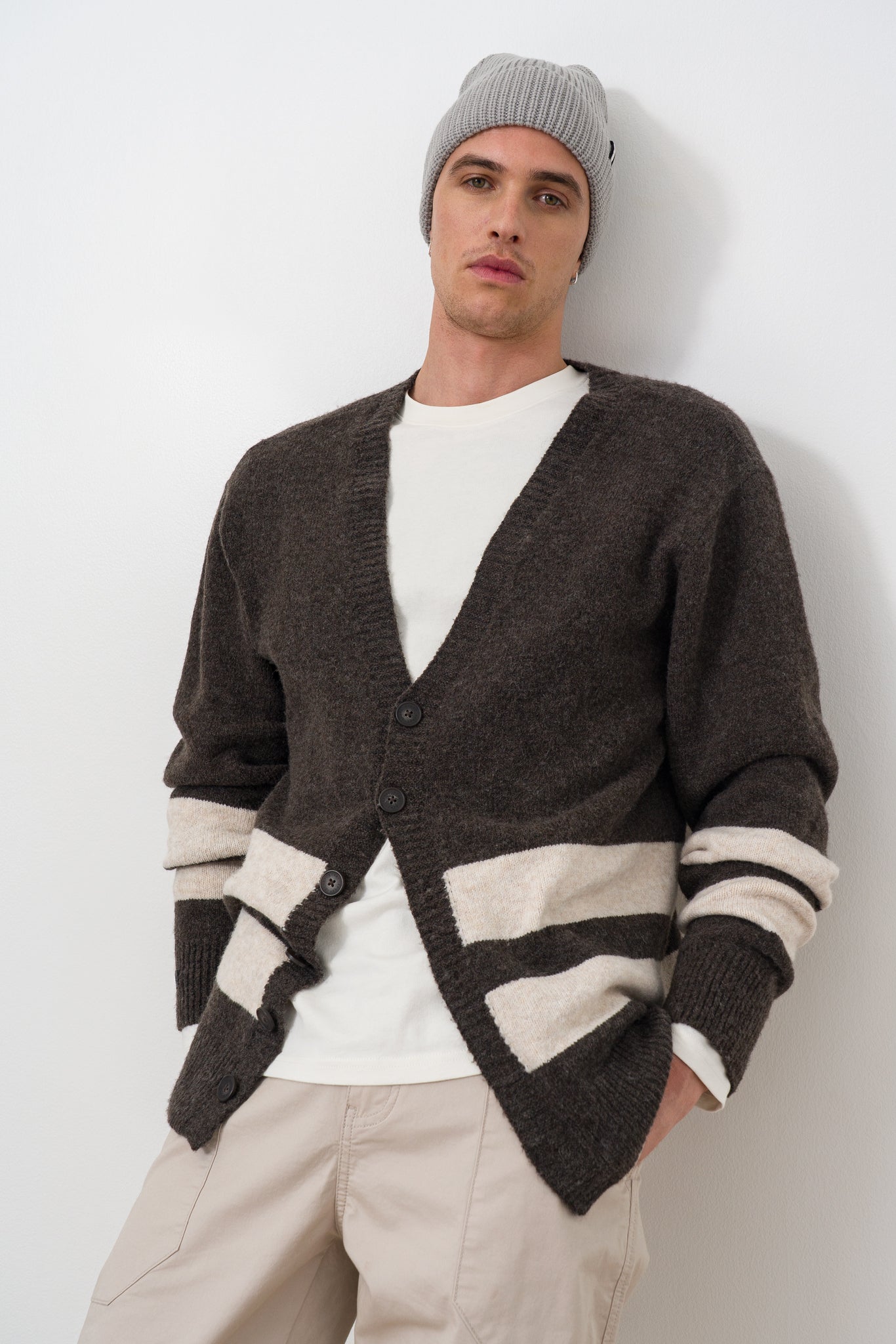 Stripe Cardigan