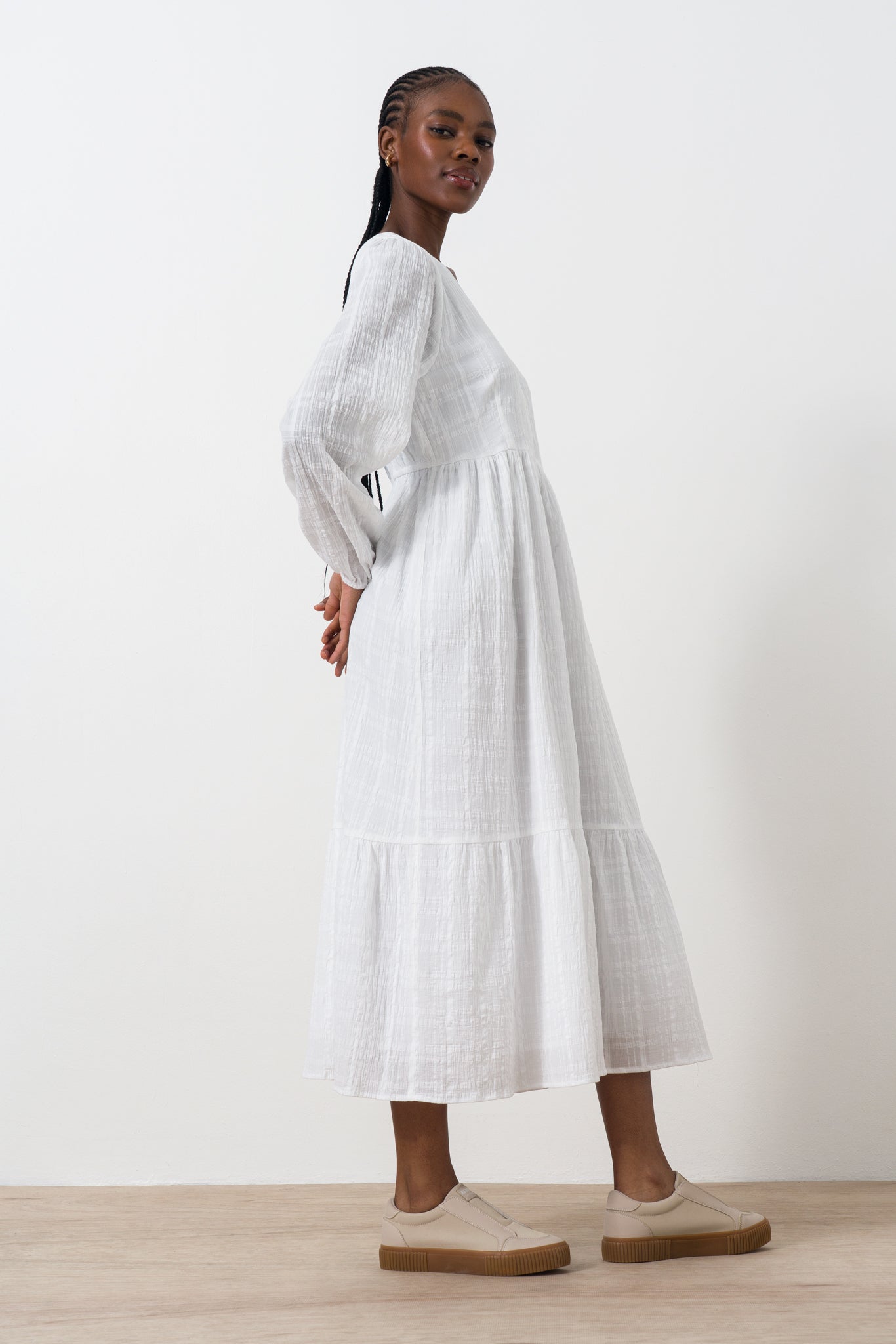 Textured Volume Dress