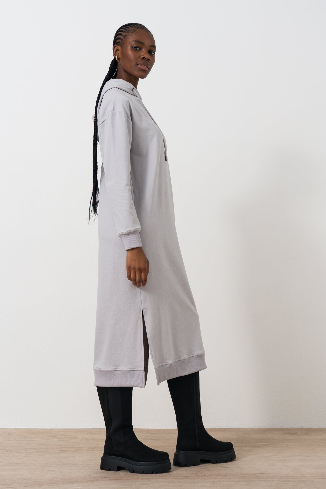 Hooded Sweat Dress